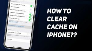 Clear Cache on iPhone