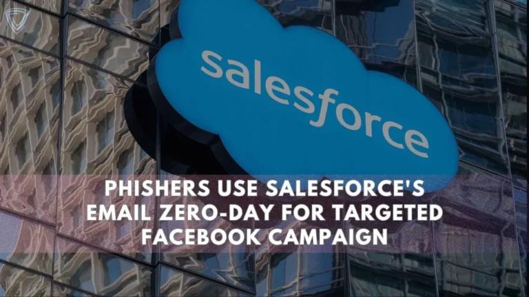 Phishers use Salesforce's email zero-day for targeted Facebook campaign
